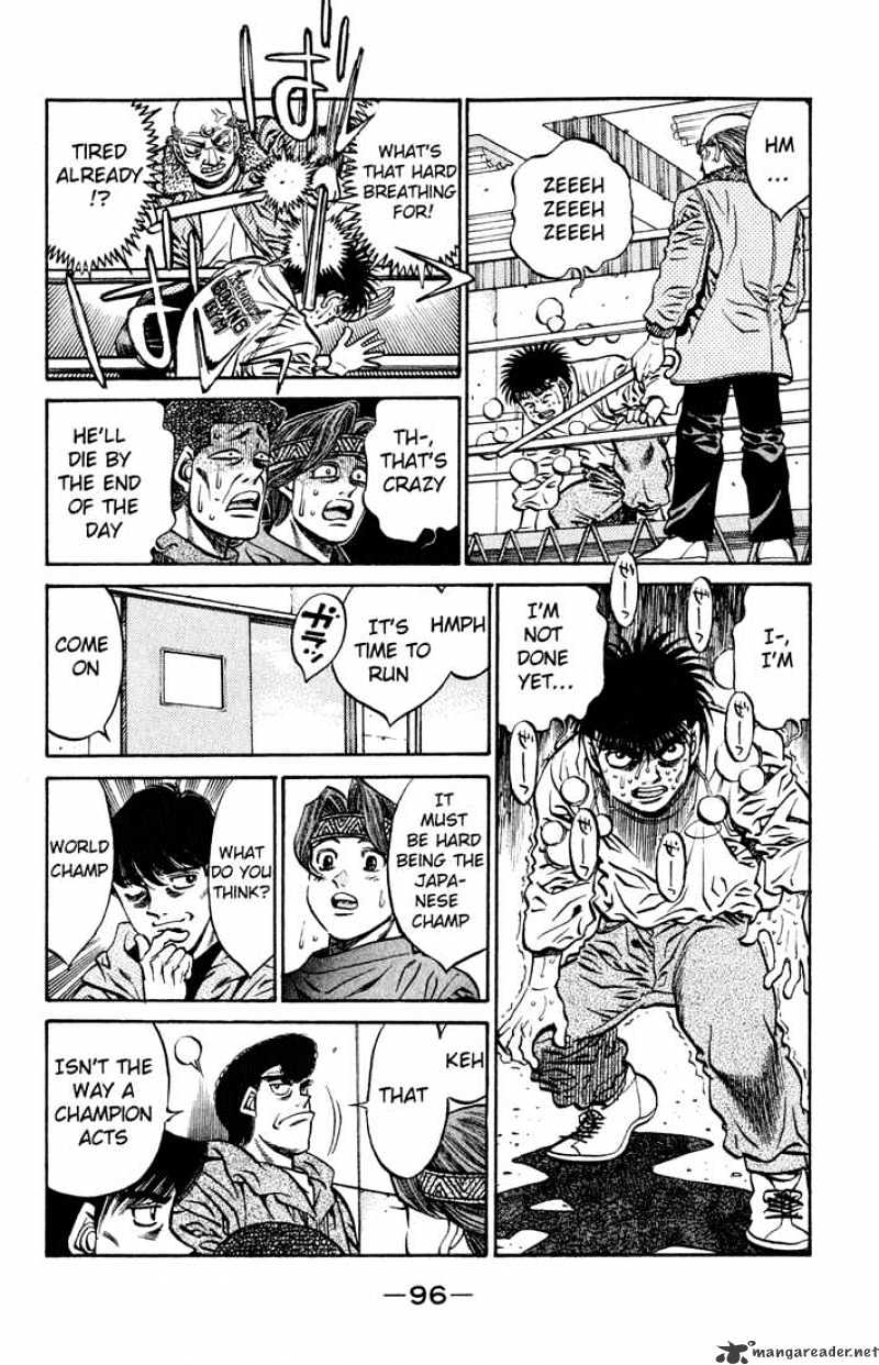 Hajime no Ippo: Fighting Spirit, Chapter 420 image 18